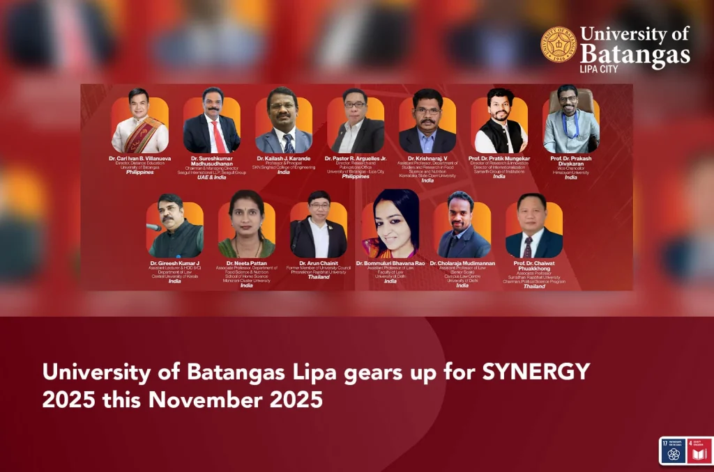 Reflections from SYNERGY 2025 at the University of Batangas
